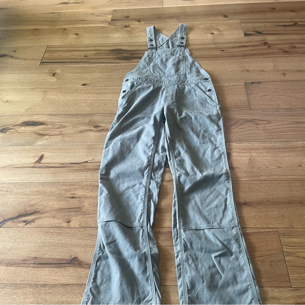 Patagonia Women's Gray Denim Overalls